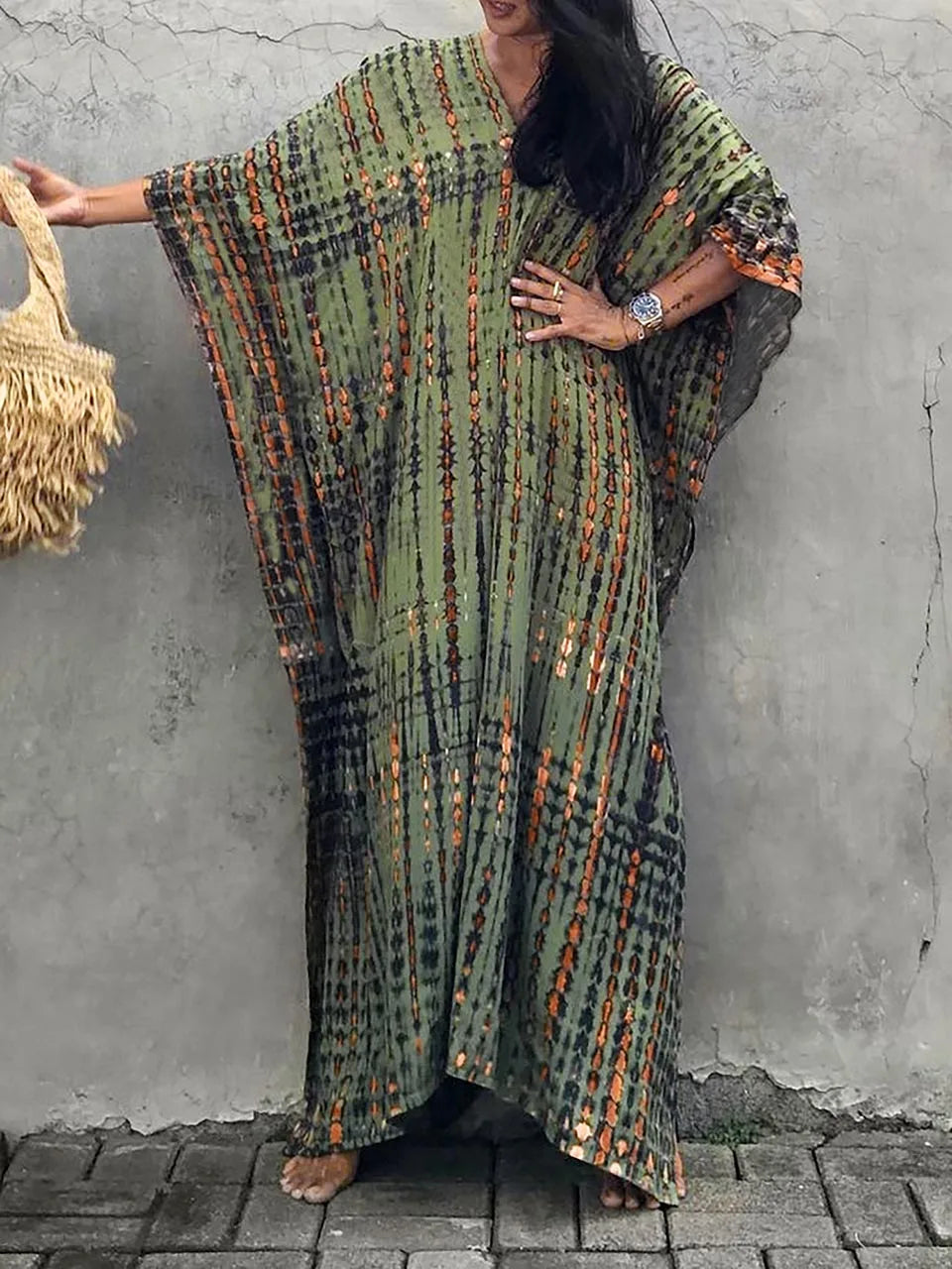 Amy | Women Janne Caftan Maxi Summer Dress