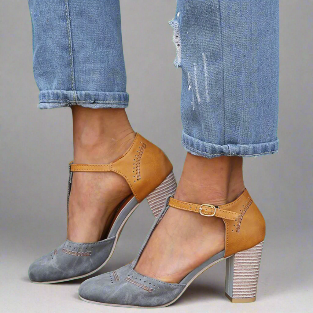 Comfortable Slip On Shoes for Women with Round Toe Cushioned Footbed Casual Style