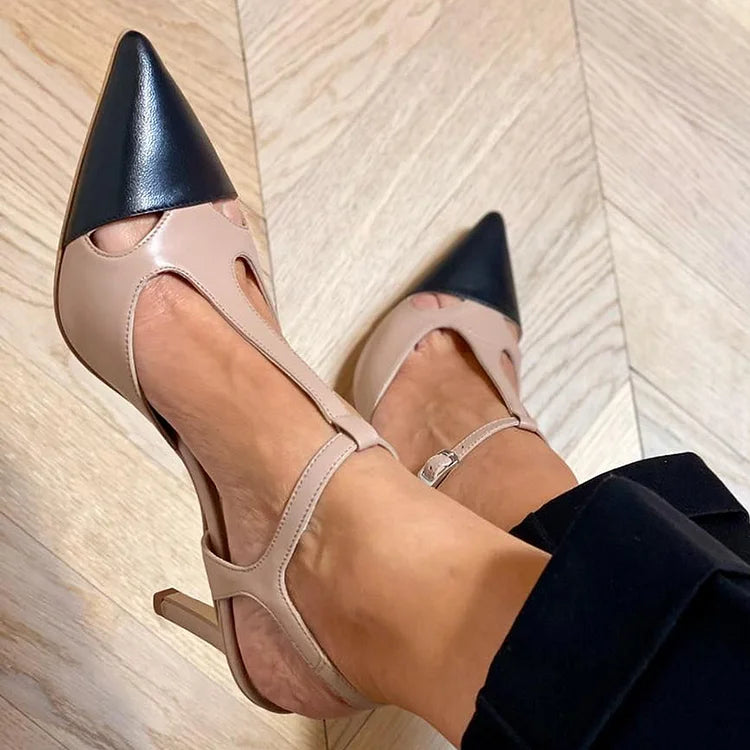 Comfortable Beige Slip On Shoes for Women with Round Toe Cushioned Footbed Casual Style