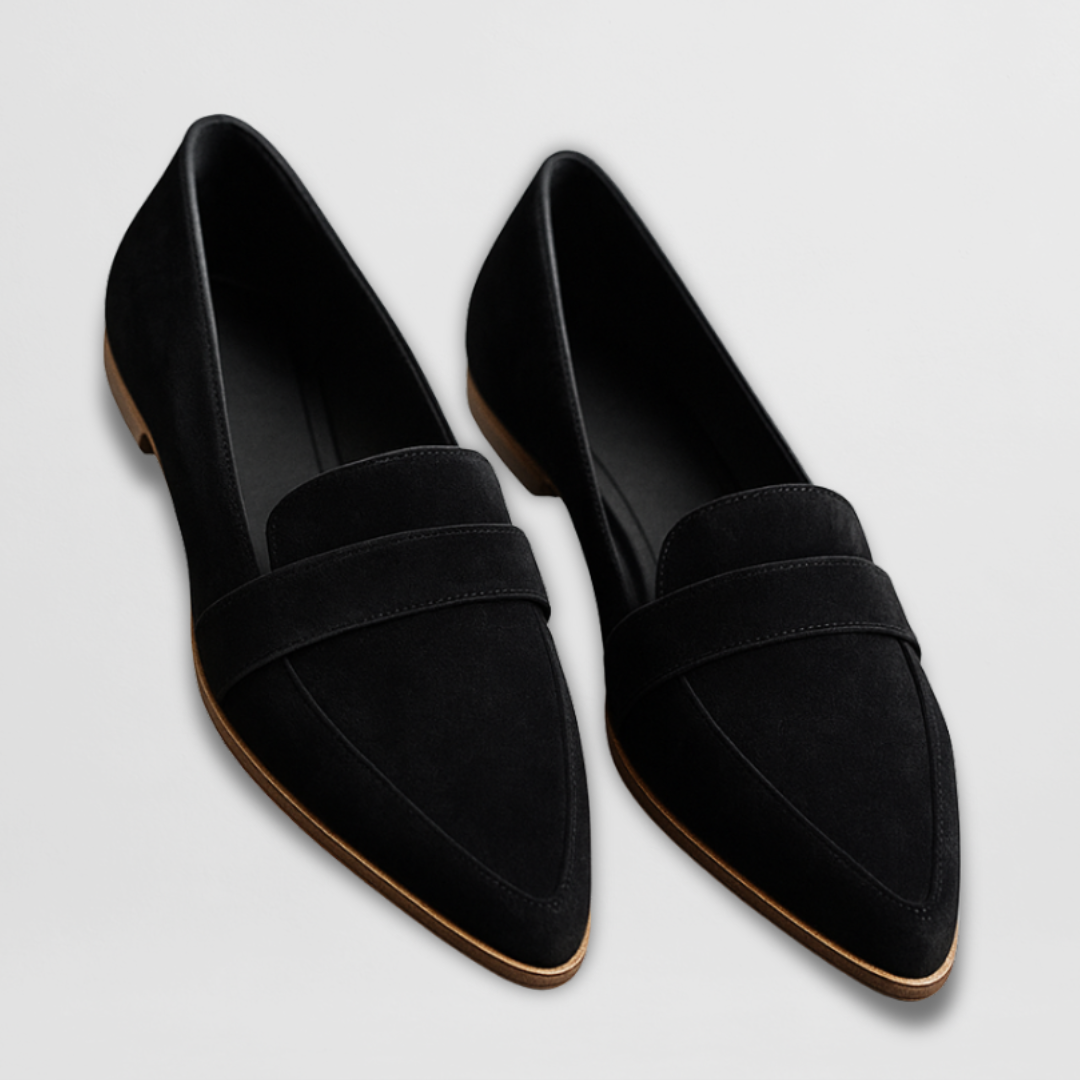 Elegant Loafers for Women with Slip On Penny Toe Comfortable Casual Style
