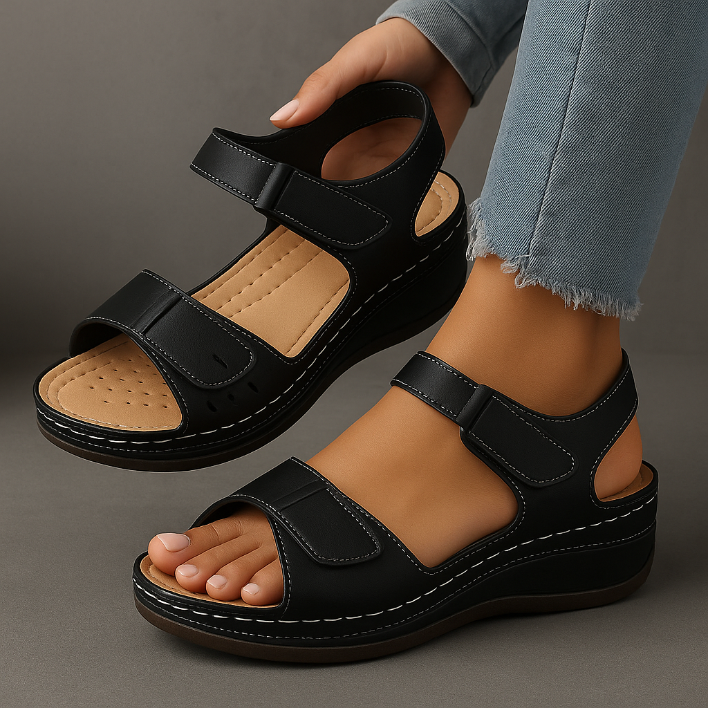Sophie | Elegant Orthopedic Wedge Sandals for Women