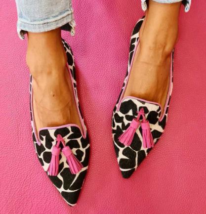 Elegant Sandals for Women with Leather Strap Adjustable Bow Tie Open Toe Style