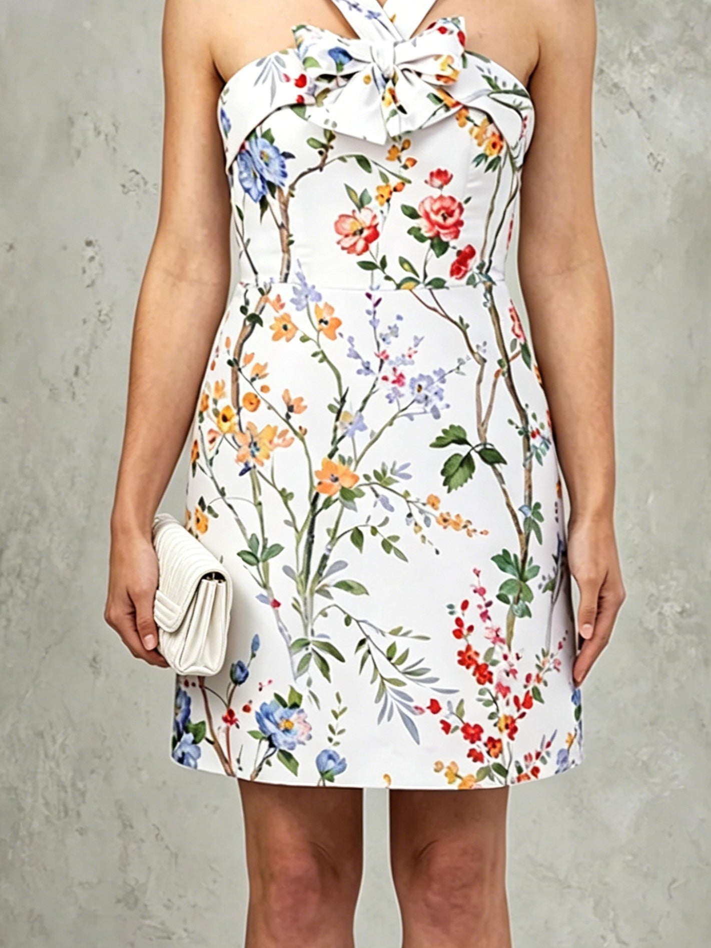 Effortless Floral Sundress for Women with Smocked Bodice A-Line Casual Summer Style