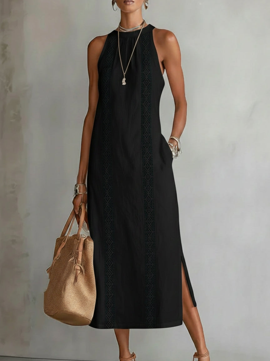 Celeste | Elegant White Maxi Dress for Women in Casual Long Style
