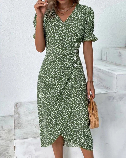 Mia - Wrap Midi Dress