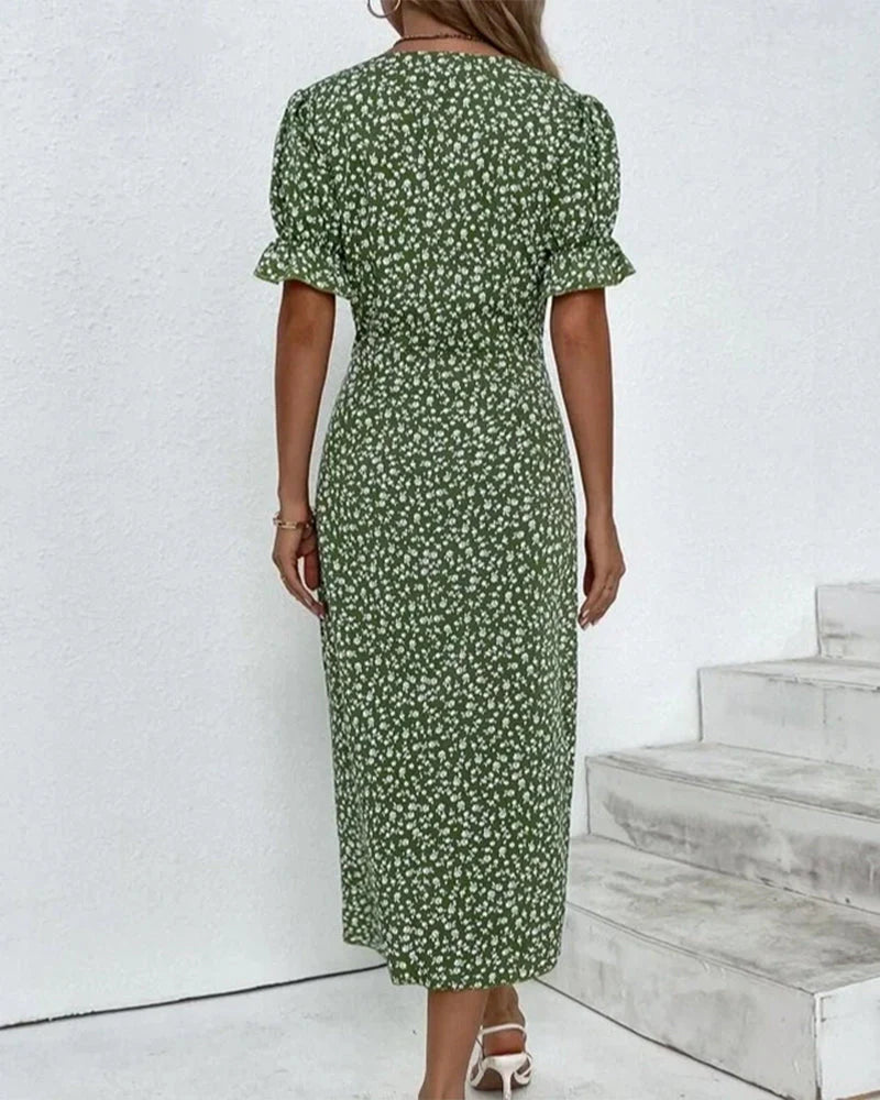 Mia - Wrap Midi Dress
