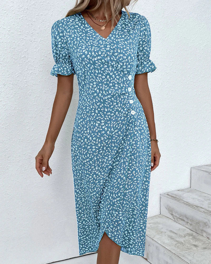 Mia - Wrap Midi Dress