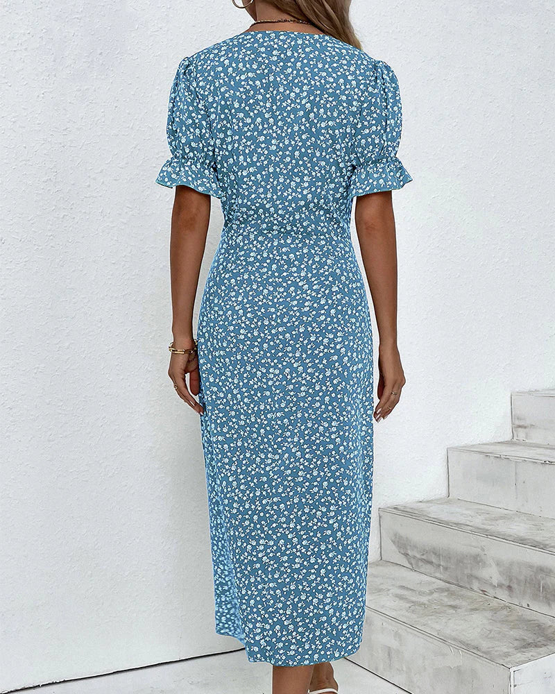 Mia - Wrap Midi Dress