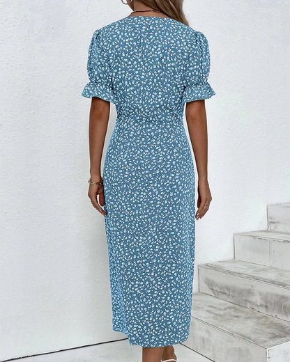 Mia - Wrap Midi Dress