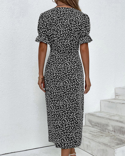 Mia - Wrap Midi Dress