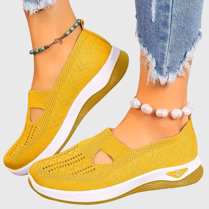 Comfortable Orthopedic Slip-On Sandals for Women with Platform Sole