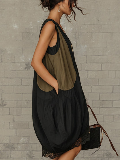 Effortless Floral Sundress for Women with Smocked Bodice A-Line Casual Summer Style
