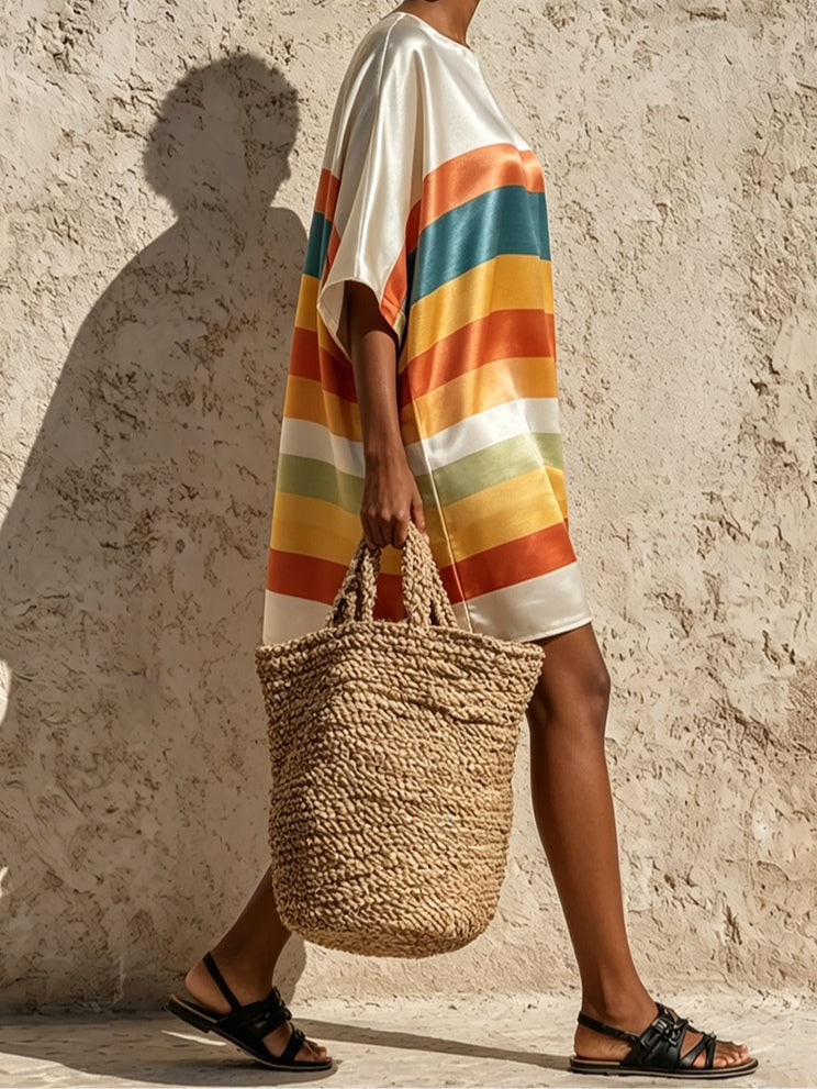 Effortless Floral Sundress for Women with Smocked Bodice A-Line Casual Summer Style