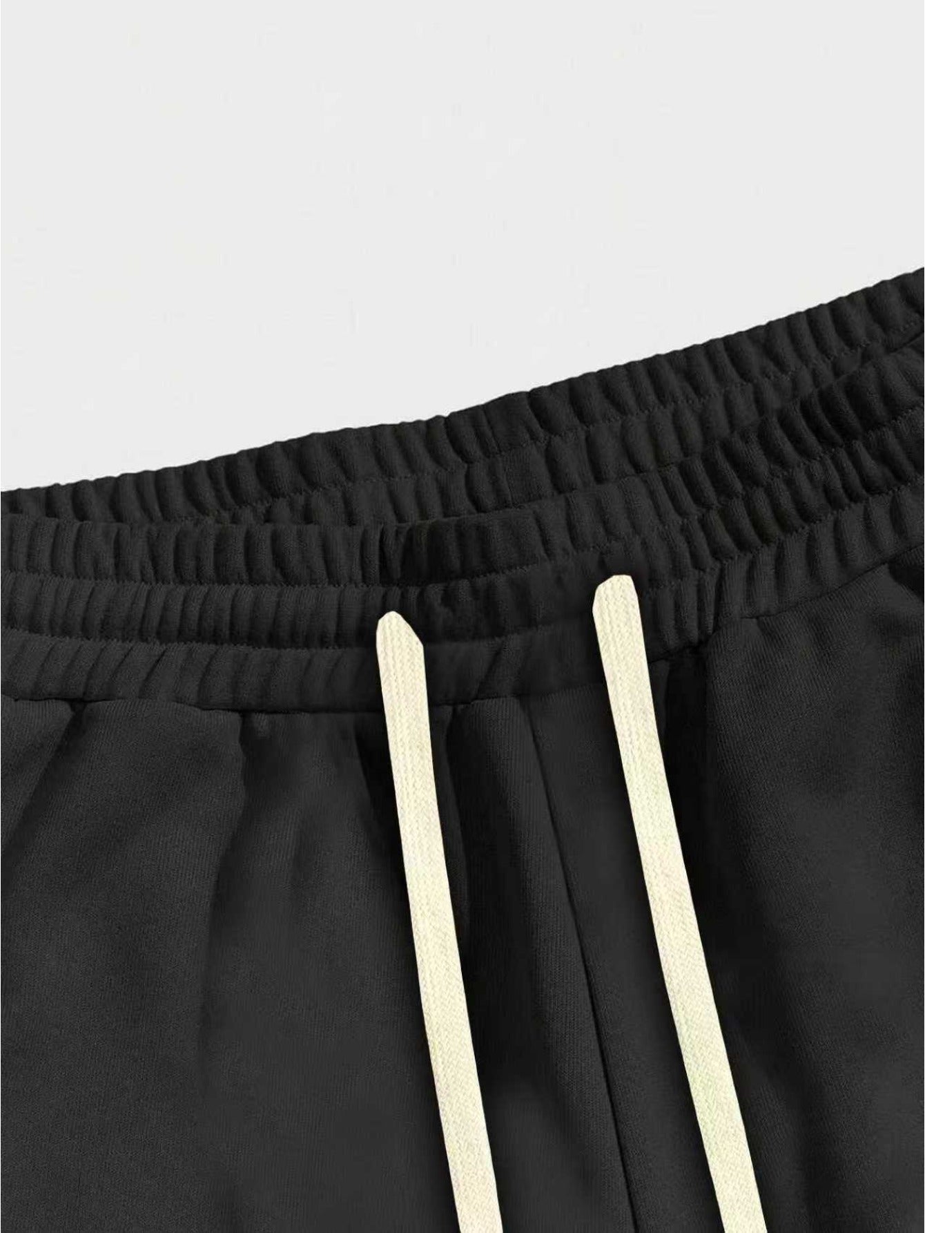 Effortless Black Cargo Pants for Women with High Waist Drawstring Wide Leg Relaxed Style