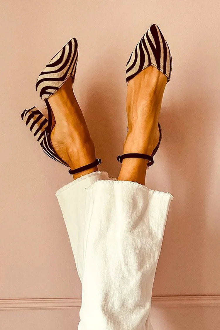 Dana | Stylish Zebra Print Ballet Flats for Women in Casual Flat Style