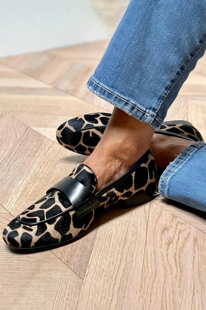 Lexi | Stylish Leopard Print Loafers for Women in Casual Flat Style