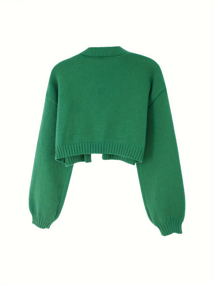 Cozy Gingerbread Christmas Cardigan Sweater for Women with Open Front Long Sleeve Knit Holiday Style