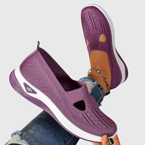 Comfortable Orthopedic Slip-On Sandals for Women with Platform Sole
