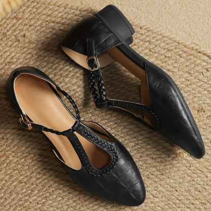 Stylish Ballet Flats for Women with Round Toe Slip On Tassel Detail Casual Style