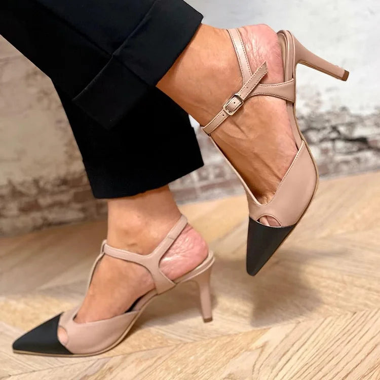 Comfortable Beige Slip On Shoes for Women with Round Toe Cushioned Footbed Casual Style