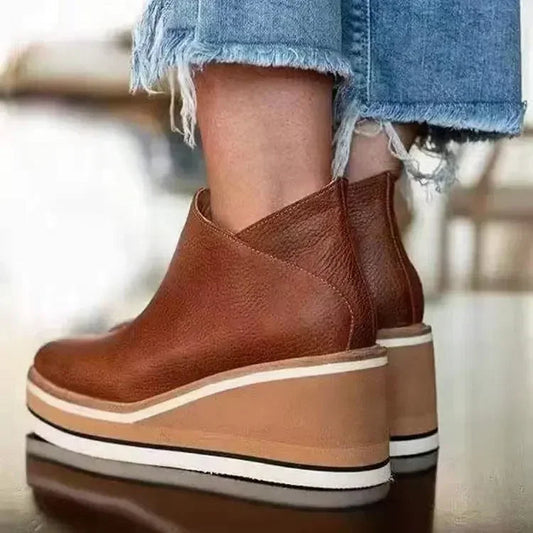Amy | Women’s Winter Platform Chelsea Boots