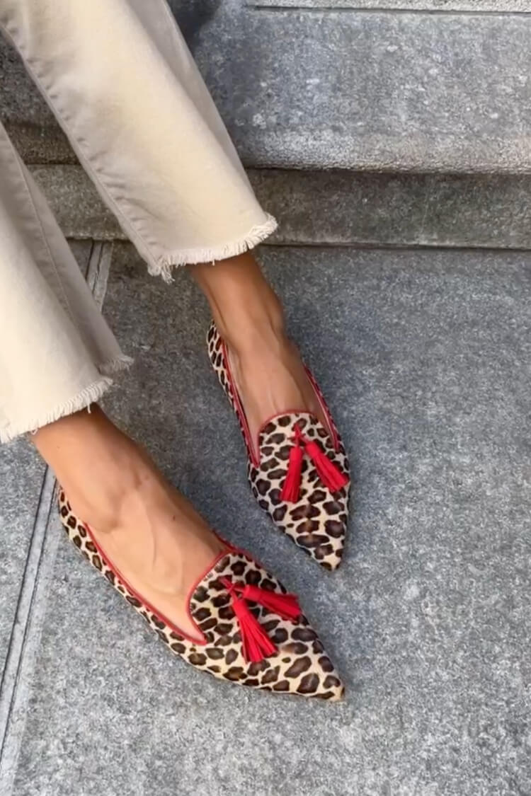 Elegant Loafers for Women with Slip On Penny Toe Comfortable Casual Style