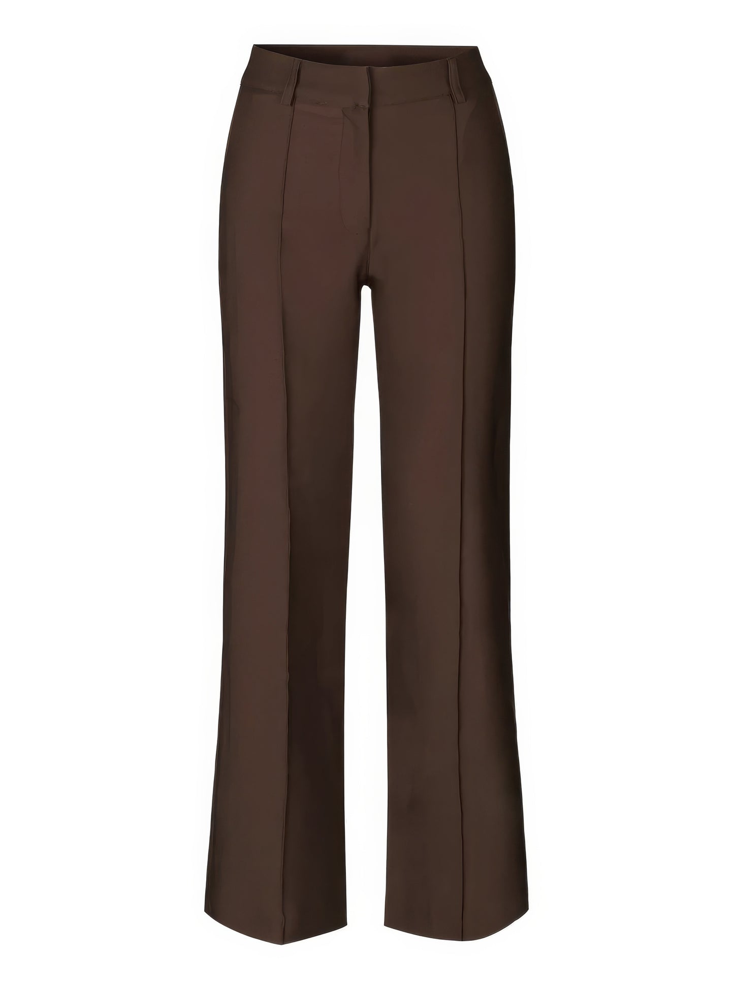 Elegant Tailored Wide Leg Pants for Women with High Waist Pintuck Front Pocket Relaxed Style