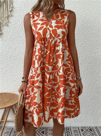 Judy - Floral Summer A-Line Dress