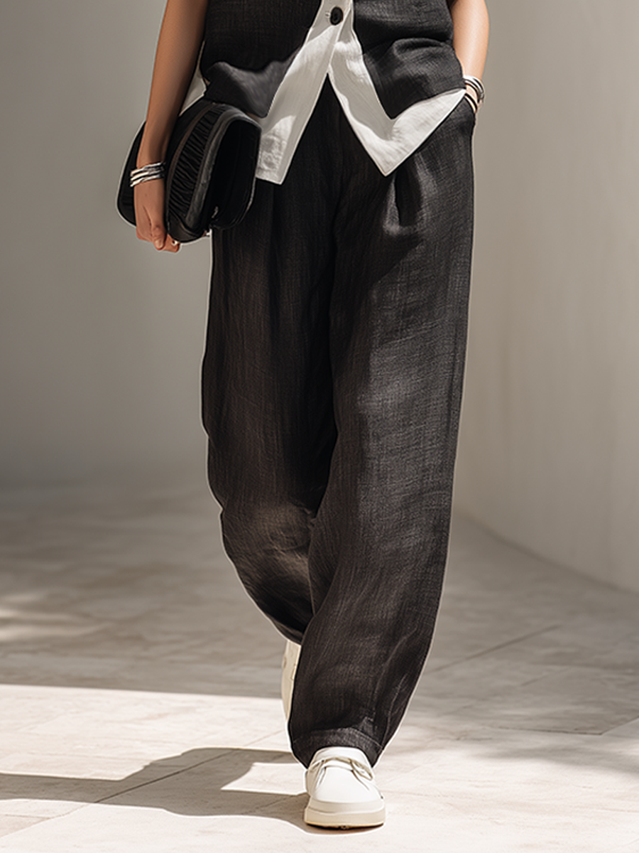 Effortless Black Blouses for Women with Relaxed Fit Casual Everyday Style