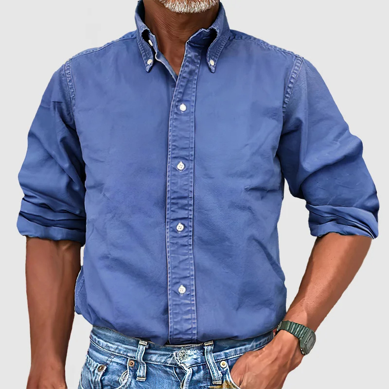 Jeremy | Essential Long-Sleeve Shirt