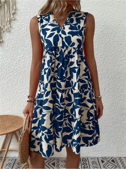 Judy - Floral Summer A-Line Dress