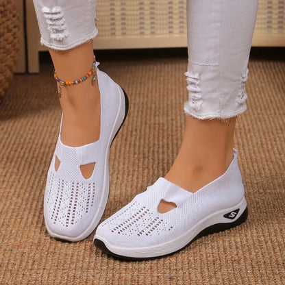Comfortable Orthopedic Slip-On Sandals for Women with Platform Sole