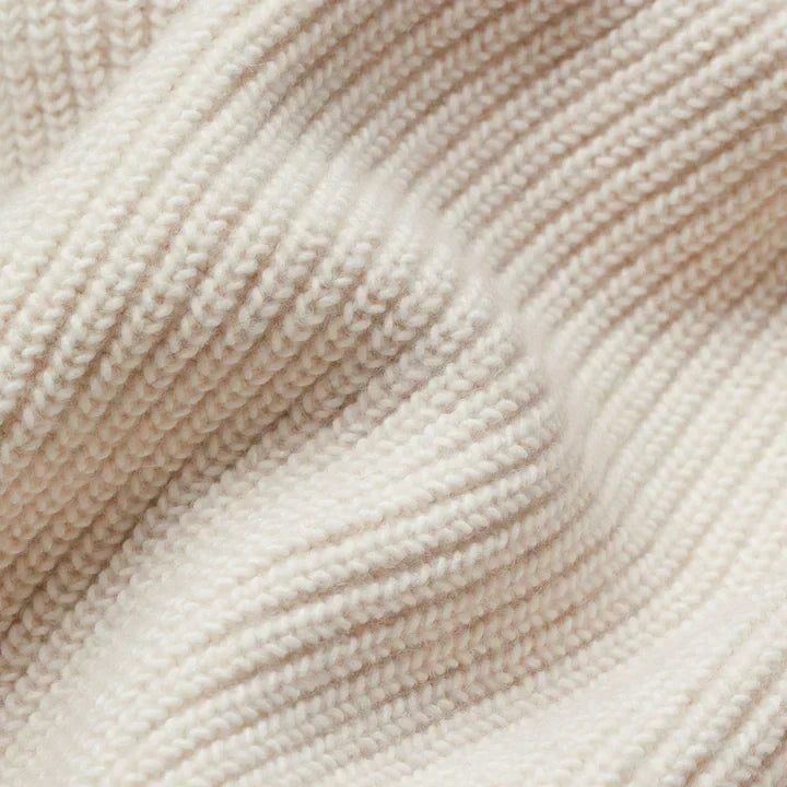 Cozy Cream Longline Cardigan for Women with Open Front Chunky Knit Pockets Relaxed Style