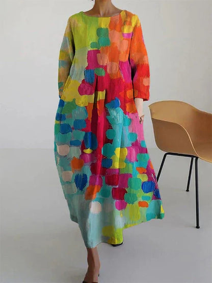 Sydney | Elegant Maxi Dress for Women in Colorful Casual Style