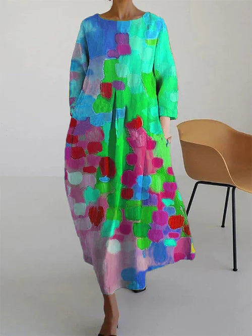Sydney | Elegant Maxi Dress for Women in Colorful Casual Style