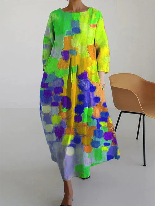 Sydney | Elegant Maxi Dress for Women in Colorful Casual Style