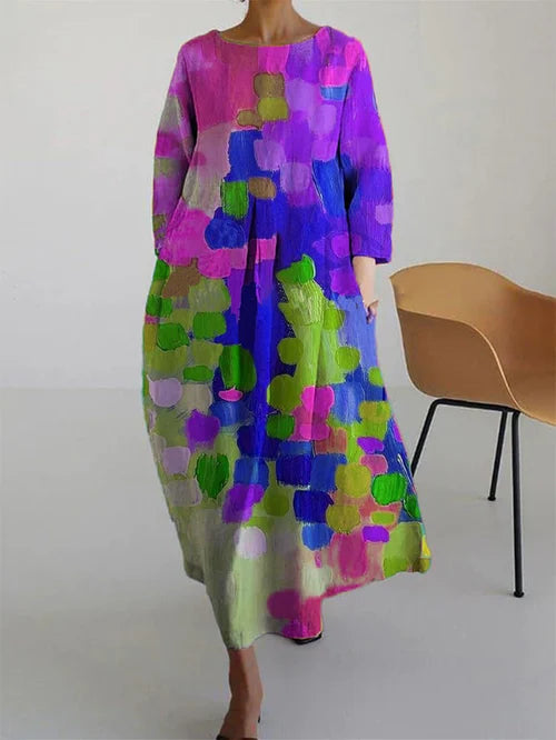 Sydney | Elegant Maxi Dress for Women in Colorful Casual Style