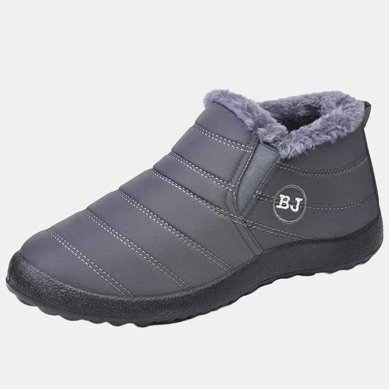 Cozy Fleece Lined Rainproof Boots for Women with Waterproof Slip On Ankle Winter Style