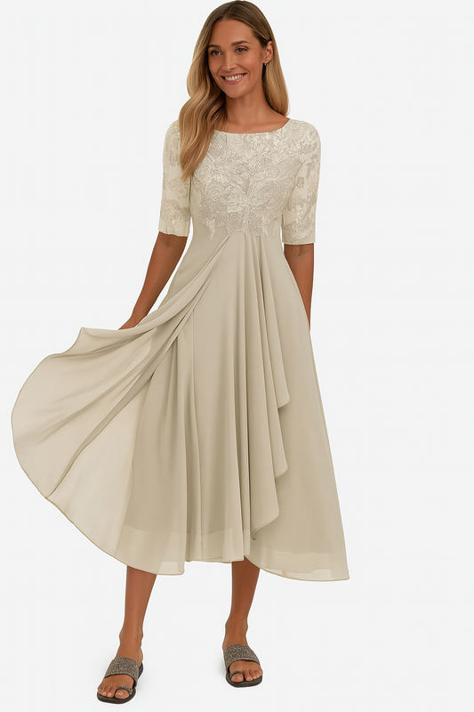 Allison | Women’s Summer A Line Midi Dress