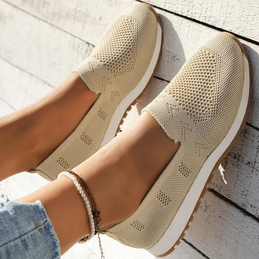 Lisa | Comfortable Slip On Shoes for Women with Breathable Knit