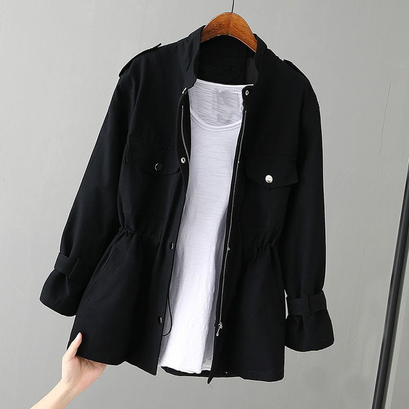 Wanda | Chic Women's Utility Jacket with Zipper