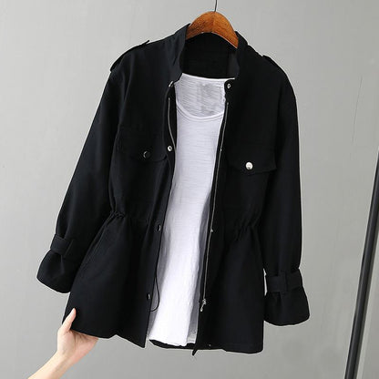 Wanda | Chic Women's Utility Jacket with Zipper