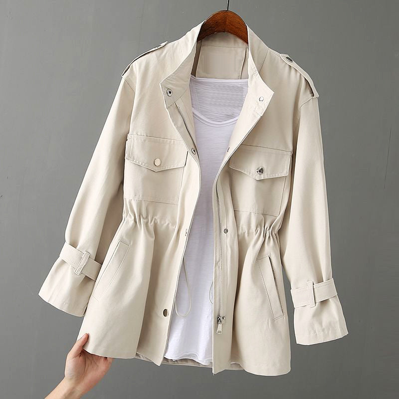 Wanda | Chic Women's Utility Jacket with Zipper
