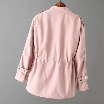 Wanda | Chic Women's Utility Jacket with Zipper
