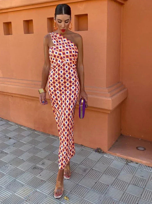 Serena | Stylish Purple Going Out Dress for Women in Semi Formal Style