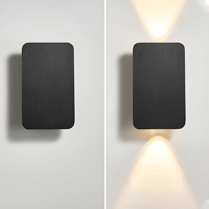 Minimalist Wall Lamp Up Down LED Rectangular Modern Indoor Sconce Wall Light