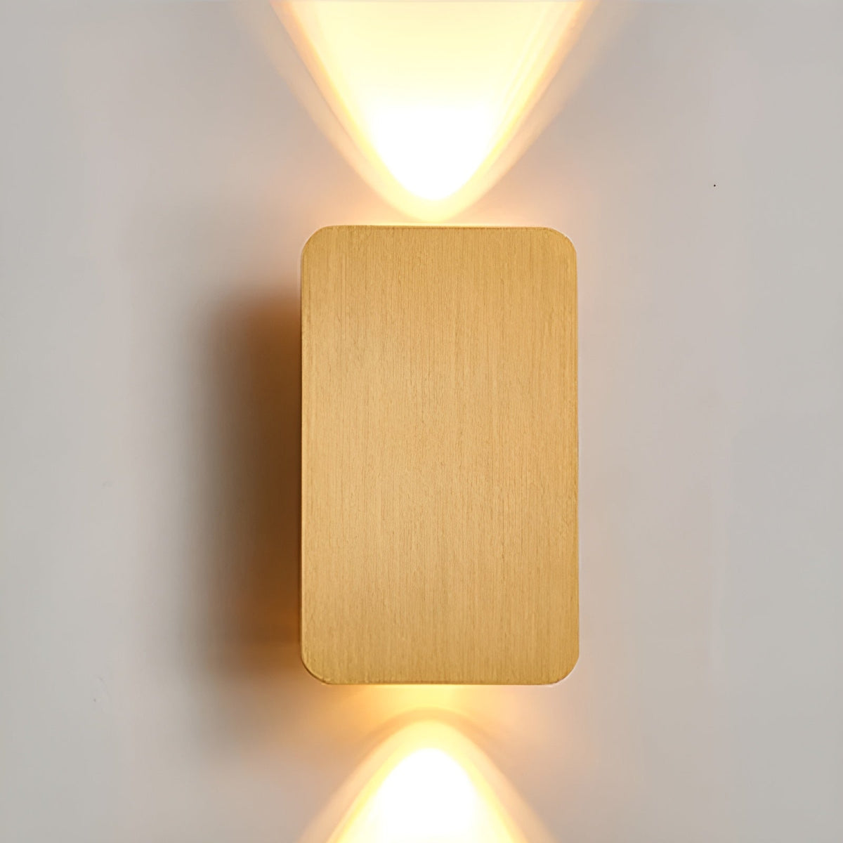 Minimalist Wall Lamp Up Down LED Rectangular Modern Indoor Sconce Wall Light