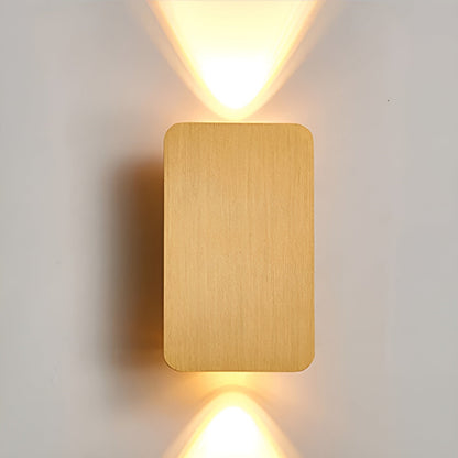 Minimalist Wall Lamp Up Down LED Rectangular Modern Indoor Sconce Wall Light