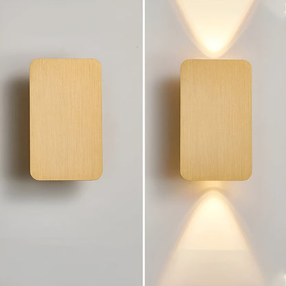 Minimalist Wall Lamp Up Down LED Rectangular Modern Indoor Sconce Wall Light