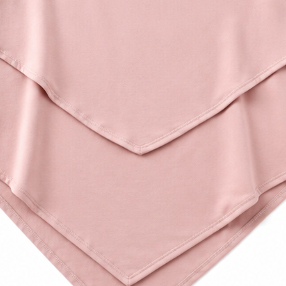 Effortless Floral Wide Leg Set for Women with Round Neck Long Sleeve Layered Hem Two Piece Style